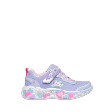 Skechers Eternal Heart Lights Girl's Lifestyle Shoes - Lavender