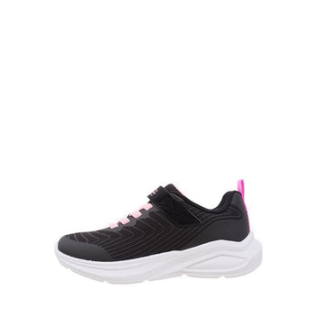 Skechers Microspec Max Velocity Girl's Lifestyle Shoes (Grade School / Teen) - Black