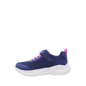 Skechers Microspec Max Velocity Girl's Lifestyle Shoes (Grade School / Teen) - Navy