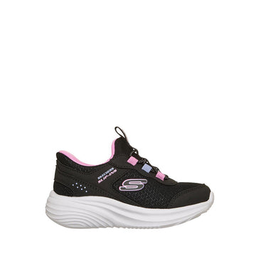 Skechers Slip-Ins Bounder Pro Girl's Training Shoes - Black