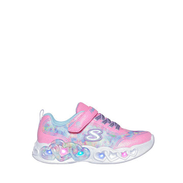 Skechers Infinite Heart Lights Girl's Shoes - Pink