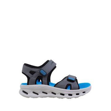 Skechers Go Walk Glide-Step 2.0 Sandal Boy's Lifestyle Shoes - Charcoal