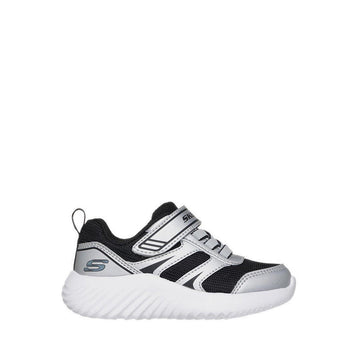 Skechers Bounder Boy's Lifestyle Shoes (Play School) - Silver