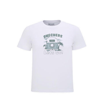 Skechers Boys Outdoor T-Shirt - White