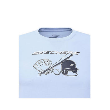 Skechers Boys Baseball T-Shirt - Blue