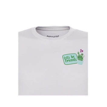 Skechers Girls Toddler Friends T-Shirts - White