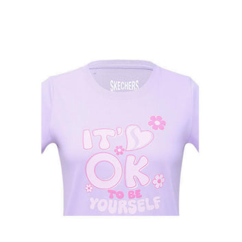 Skechers Girls T-Shirt - Lavender