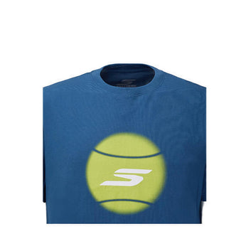 Skechers Men Tenis Tee - Blue