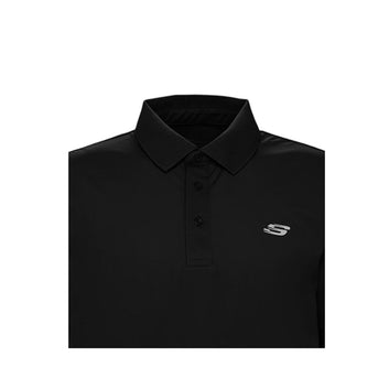 Skechers Men Sports Polo Shirts - Black