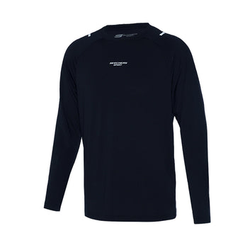 Skechers Men Sports Long Sleeve T-Shirts - Black
