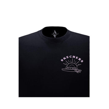 Skechers Women Graphic T-Shirt - Black