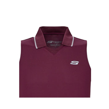 Skechers Women Sleeveless Polo - Fig