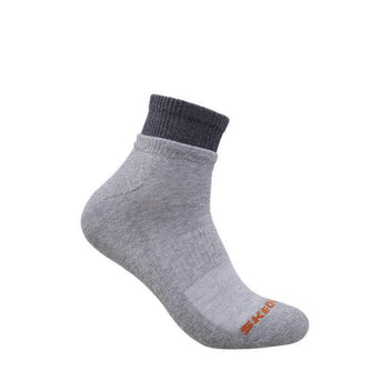 Skechers 3PK 1/2 Terry Qtr Crew Men Socks - Orange