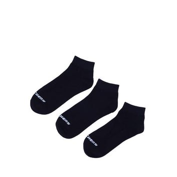 SKECHERS UNI 3PK NON TR QTR CREW (A/U) - BLACK