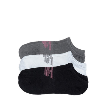 Skechers 3Pk Microfiber Non Terry No Show Women - Multi