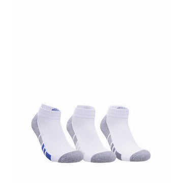 Skechers 3pk Mens 1/2 Terry Qtr Crew Men - White/Blue