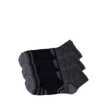 Skechers 3pk Select Terry Quarter Crew Men - Black