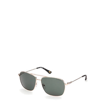 SKECHERS MEN AVIATOR SUNGLASSES - BLACK