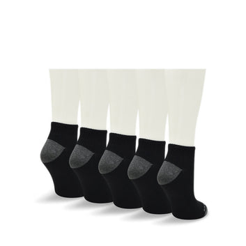 Skechers 6PK Quarter Unisex Socks - Black