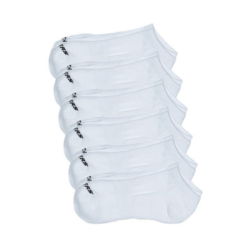 SKECHERS SP 6PK LOW CUT SOCK UNISEX - WHITE