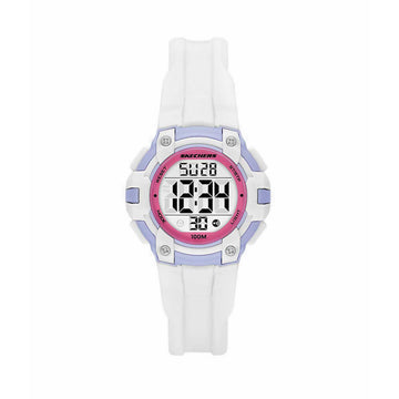 Skechers Anoka Digital Women's Watch - White