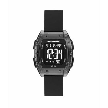 Skechers Sawtelle Digital Women's Watch - Black