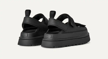 GoldenGlow Sandal Black