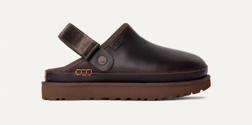 Goldenstar Lthr Regen Clog ironwood