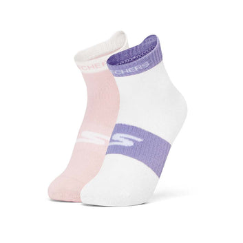 Girls Performance Quarter Socks (2 Pairs)