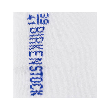 Cotton Sole Invisible Sock White
