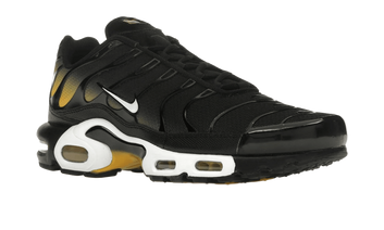 Air Max Plus Black University Gold White